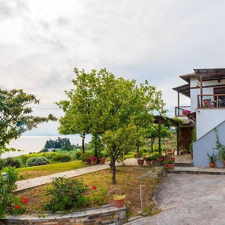 Seaside House With View Over Pagasitikos Áfissos Exterior foto